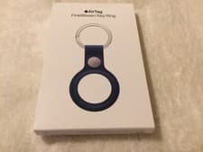 Image of AirTag FineWoven Key Ring