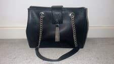 Image of VALENTINO DIVINA LARGE BLACK TOTE BAG