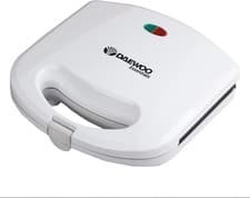 Image of Daewoo Essentials 2 Slice Sandwich Toaster Deep Fill, Non-stick Toasting Plates