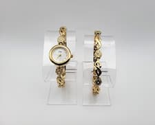 Image of Limit Ladies Watch and Bracelet Gift Set Box With Stainless Steel Gold Tone
