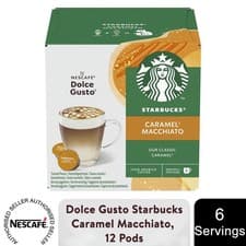 Image of Nescafe Dolce Gusto Starbucks Coffee Pods Box of 12/6 Servings-Buy 4, Pay For 3