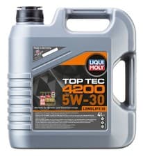 Image of ✅Fits LIQUI MOLY 3715 ENGINE OIL 5W-30 4L TOP TEC 4200 ACEA A3/B4/C3 ⭐UK Seller⭐