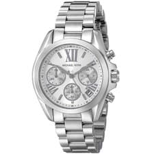 Image of Michael Kors MK6174 Bradshaw Women's Silver Watch
