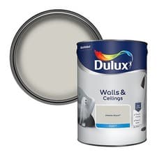 Image of Dulux Pebble Shore Matt Emulsion Wall Ceiling Paint 5L Interior Neutral UK Home