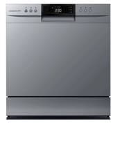 Image of Cookology Table Top Dishwasher 8 Place Settings Freestanding - Silver CTTD8SL