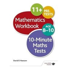 Image of 10-Minute Maths Tests Workbook Age 8-10 by David E Hanson (Paperback, 2014)