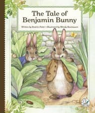 Image of The Tale of Benjamin Bunny by Beatrix Potter Hardcover Book