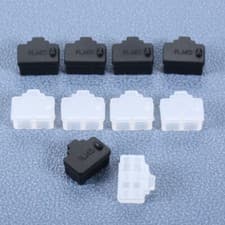 Image of 10x Silicone Anti Dust Plug Cover for TV Computer Ethernet Port RJ45 Female Jack