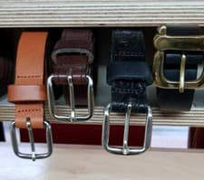 Image of Mens Womens High Quality Extra Strong Hide 25mm Real Leather Belts Casual Wear