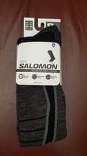 Image of Salomon Access ski socks 2 pack.Large 42-44.New