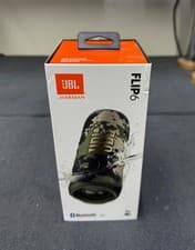 Image of JBL Flip 6 Portable Waterproof Bluetooth ReChargeable Battery Speaker SQUAD #OP