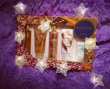 Image of Sanctuary Spa Body Wash,Body Butter,BodyLotion.Hand Cream,Bubble Bath,Nail Board