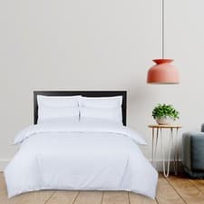Image of 400TC 100% Cotton 30/40/46cm Extra Deep Fitted Sheet Single Double Bed Sheets