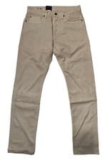 Image of G-STAR Men's Cream 3301 Tapered Jeans RRP £80