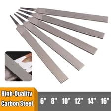 Image of Engineers Metal Hand Files 6" 8" 10"-16" Coarse Rough Bastard Medium Fine Smooth