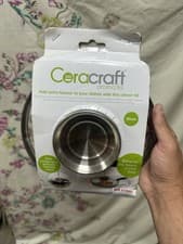 Image of JML Ceracraft Aroma Lid Fits Frying Pans Saucepans Pots Woks Glass Lid 20cm