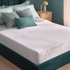 Image of Silentnight Orthopaedic 3cm Mattress Topper Hypoallergenic Memory Foam Support