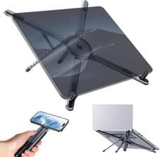 Image of Portable Travel Tablet/Phone/Laptop Stand, Adjustable Laptop Riser for Desk