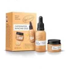 Image of UpCircle Caffeinated Duo - Face Serum & Eye Cream – Hyaluronic Acid + Coffee Oil