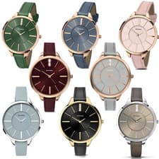 Image of Sekonda Editions Ladies Leather Strap Watch