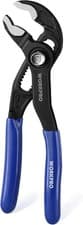 Image of WORKPRO 120 mm Mini Water Pump Pliers, 25 mm Wide Jaw Capacity Quick Adjustable