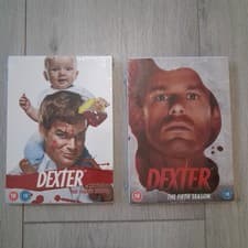 Image of NEW & SEALED Dexter Seasons 4 & 5 DVD Box Set - 2 Disc Bundle - UK PAL Region