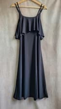 Image of BIBA. Strappy LBD with Flounce. Size S. New. Never Worn.