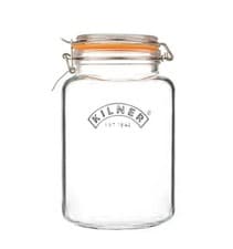 Image of Kilner Clip Top Square Jar 3 Litre - Brand New - Free Postage