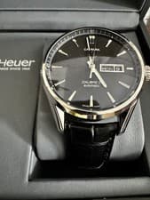 Image of TAG HEUER Carrera Caliber 5 Day Date Automatic Mens 41mm Watch - WAR201A.FC6266
