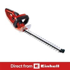 Image of Einhell Electric Hedge Trimmer 45cm 420W Lightweight Cutter Tool Red