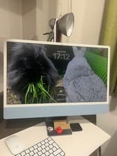 Image of Apple iMac 24" M3 2023 256GB SSD 8GB 8C GPU, Blue