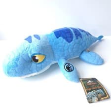 Image of Jurassic World 13" Camp Cretaceous Dinosaur Mosasaurus Blue Plush Soft Toy