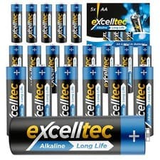Image of AAA AA Batteries 20 Pack Alkaline x 1.5V Battery | Heavy Duty Power Long Expiry