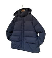 Image of Boss Celvie Dark Blue Men’s Puffer Quilted Hooded Jacket - 54
