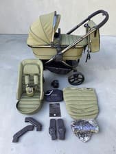 Image of iCandy Peach 7 Travel System - Olive Green Phantom