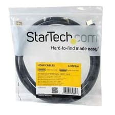 Image of STARTECH.COM 2m High Speed Ultra HD 4k x 2k HDMI Cable (Black) HDMI to HDMI M/M