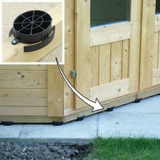 Image of Plastic Shed Base Kit SHED BOOT Floor Timber 6x4 8x6 10x8 — fits ALL shed sizes