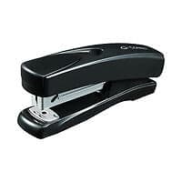 Image of Q-Connect Half Strip Plastic Stapler Black KF01056