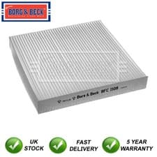 Image of Cabin Filter Borg & Beck Fits Honda Civic CR-V Rover 200 400 MG ZS 79831ST3EC1