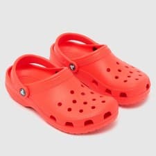 Image of Crocs Classic Clog in Red: UK 4 (EU 37)