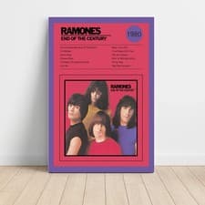 Image of Ramones – End Of The Century Fine Art Album Poster