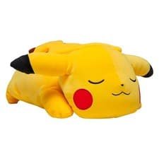 Image of Pokemon Pikachu 18" Sleeping Plush Large Soft Toy PKW3882