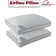 Image of Luxury Airflow Pillows, Breathable Pillow With Air Mesh, Super Soft Quality