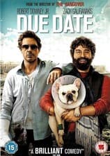 Image of DUE DATE ROBERT DOWNEY JR ZACH GALIFIANAKIS WARNER UK DVD NEW AND SEALED