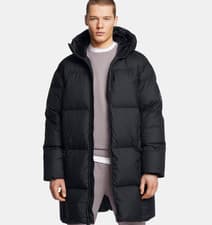 Image of Unisex Under Armour Limitless Down Puffer Jacket in Black Size S RRP £315