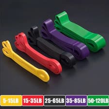 Image of Resistance Bands Pull Up Heavy Duty Set Assisted Exercise Tube Gym Home Fitness