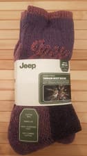 Image of Jeep Ladies Terrain Boot Socks , Pack of 3 pairs, UK 4 - 8