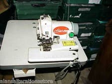 Image of CM500 FELLING / BLIND HEMMING MACHINE ON SMALL STAND WITH SPEED ADJ. SERVO MOTOR
