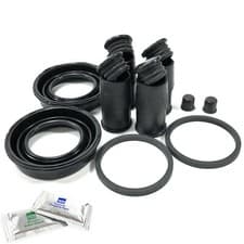 Image of 2 REAR CALIPER REPAIR KIT SEALS FIT: BMW 1 SERIES 04-11 VENTED 40MM BCK4018IX2