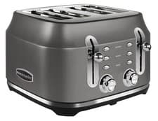 Image of Rangemaster RMCL4S201GY Classic 4 Slice Toaster, Matt Slate Grey